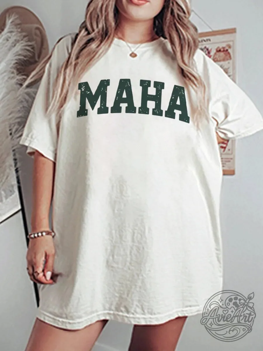 Make America Healthy Again Oversized Graphic T-Shirt