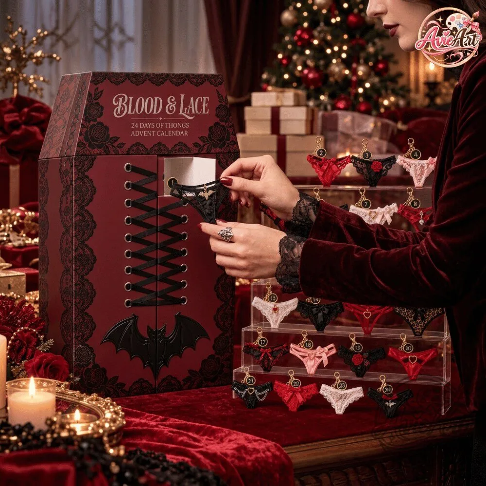 BLOOD & LACE: 24 Days of Thongs Special Advent Calendar 2026 Edition 14 BLOOD & LACE: 24 Days of Thongs Special Advent Calendar 2026 Edition