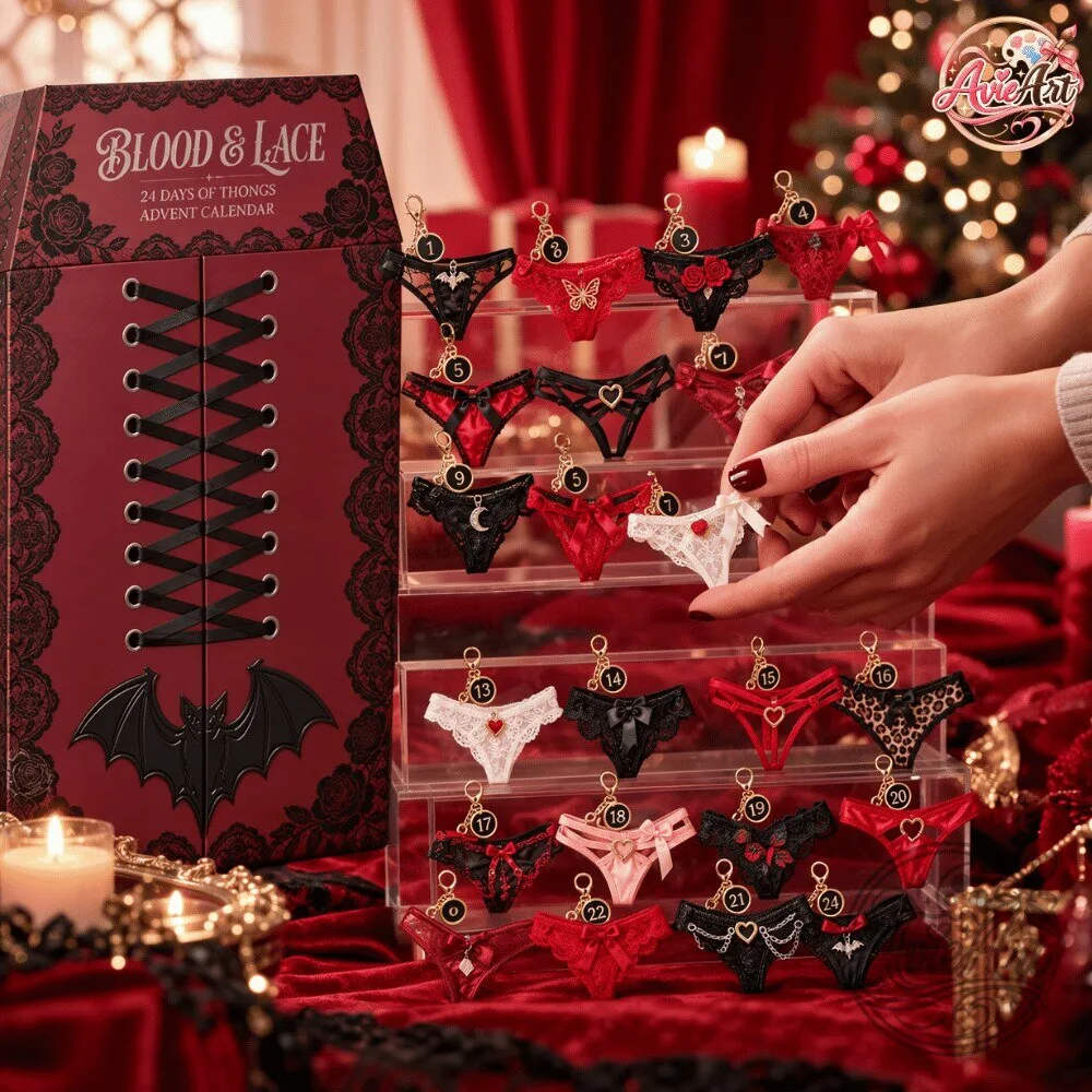BLOOD & LACE: 24 Days of Thongs Special Advent Calendar 2026 Edition 15 BLOOD & LACE: 24 Days of Thongs Special Advent Calendar 2026 Edition