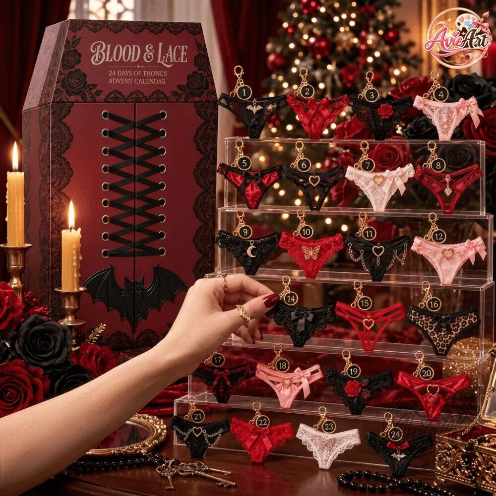 BLOOD & LACE: 24 Days of Thongs Special Advent Calendar 2026 Edition 17 BLOOD & LACE: 24 Days of Thongs Special Advent Calendar 2026 Edition
